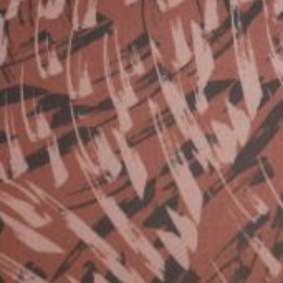 🆕️ NEW Zella High Waist Studio Lite Crop Leggings in Brown Marron Brush Stroke - Picture 7 of 9